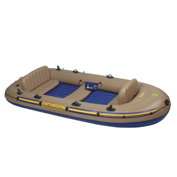 Надувная лодка Excursion 5 + весла и насос в Стерлитамаке
