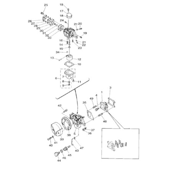 Забор воды карбюратор Sea Pro T5S в Стерлитамаке