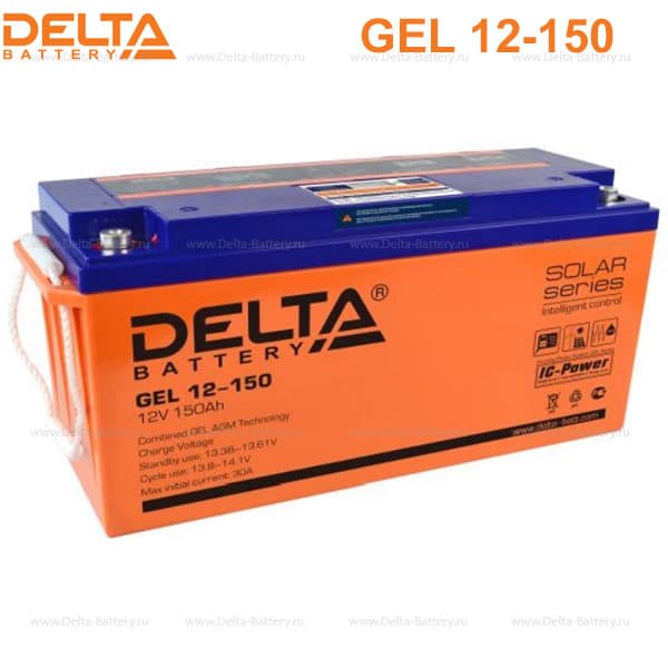 Аккумуляторная батарея Delta GEL 12-150 в Стерлитамаке