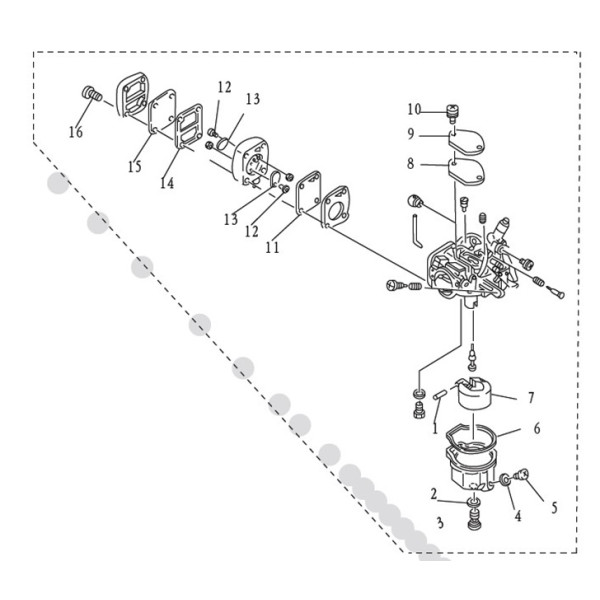 Гарбуретор Sea Pro T8S, T9,9S в Стерлитамаке Гарбуретор Sea Pro T8S, T9,9S в Стерлитамаке