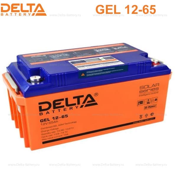 Аккумуляторная батарея Delta GEL 12-65 в Стерлитамаке