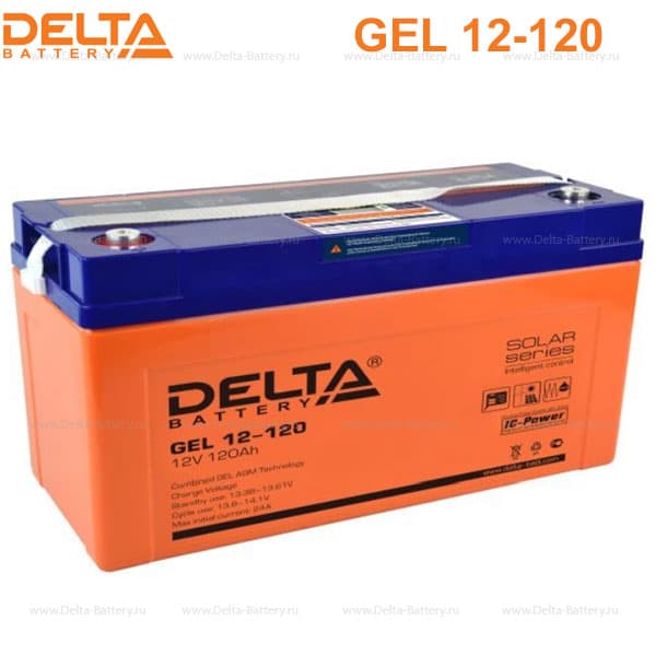 Аккумуляторная батарея Delta GEL 12-120 в Стерлитамаке